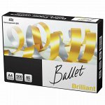 Бумага офисная А4, 80 г/м2, 500 л., марка А, BALLET BRILLIANT, Россия, 168% (CIE)