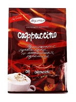 1 Конфета с начинкой из нуги и карамели со вкусом кофе «Cappuccino”, глазированная шоколадом, 170 гр