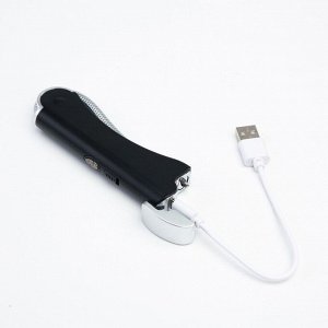Зажигалка электронная, USB, дуговая, складная, 23 х 3.7 см