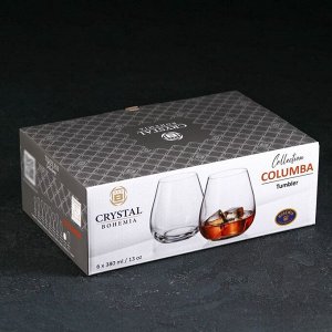 Набор стаканов для виски Columba, 380 мл, 6 шт