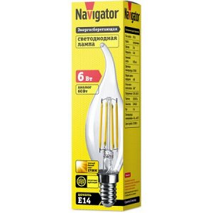 Navigator 61 355 NLL-F-FC35-6-230-2.7K-E14, шт