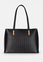 Модель №1458 | кожзам | крокодил | черный | Р920-1 | 31937