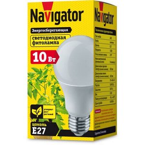 Лампа Navigator 61 202 NLL-FITO-A60-10-230-E27 (10/100), шт