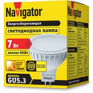 Navigator 94 244 NLL-MR16-7-230-3K-GU5.3 (10/200), шт