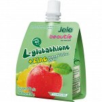 Желе со вкусом яблока, L-глутатионом и цинком 140 гр