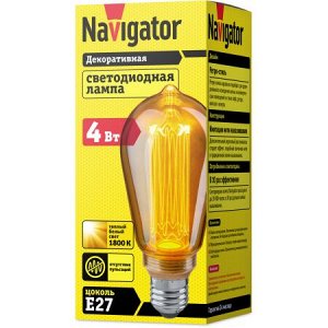 Navigator 14 232 NLL-SC17-ST64-4-230-1.8K-E27-PMMA, шт