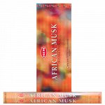 Благовония, ароматические палочки African Musk HEM 6-ти гранник (Африканский муск)