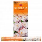 Благовония, ароматические палочки Gardenia HEM 6-ти гранник (Гардения)