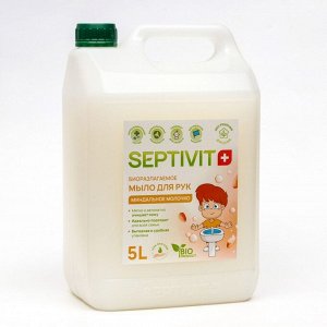 Жидкое мыло SEPTIVIT "Миндальное Молочко", 5 л