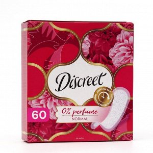 DISCREET Женские гигиенические прокладки на каждый день Normal Trio 60шт
