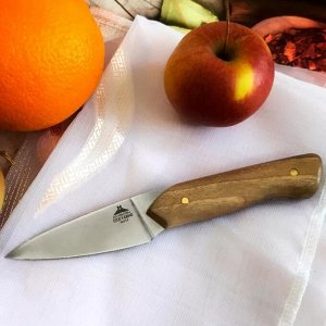 Нож овощной, ручка - дерево
