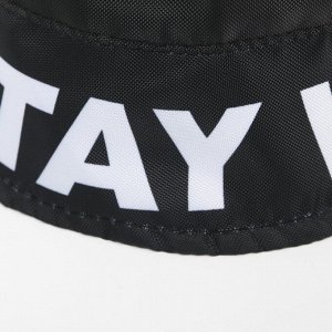 Панама Stay wild, чёрная