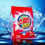 Стиральный порошок RIO Speed Power Цветочная свежесть с энзимами и содой (подходит для сушки в помещении) 1 кг. Корея