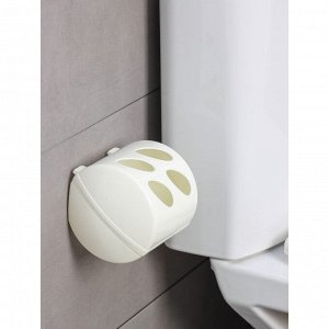 Держатель для туалетной бумаги Keeplex Light, 13,4x13x12,4 см, цвет белое облако