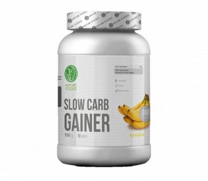 Гейнер Nature Foods Slow Carb Gainer - 1 кг