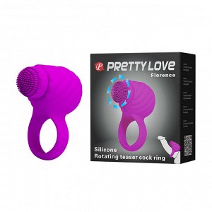 Кольцо на пенис с вибрацией Pretty Love Florence, 7 см