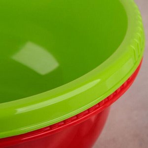 Миска-салатник 5 литров цвет МИКС