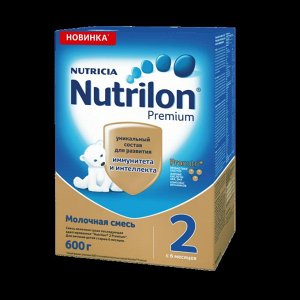 Смесь молочная Нутрилон 2 0,6 кг Premium