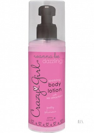 Лосьон с феромонами Classic Erotica Crazy Girl Pheromone Lotion Plumeria - 177 мл.