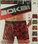 Трусы мужские &quot;Bokai&quot; (хлопок) №8022