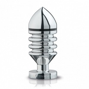 Металлическая анальная пробка Hector Helix Buttplug S (Mystim)