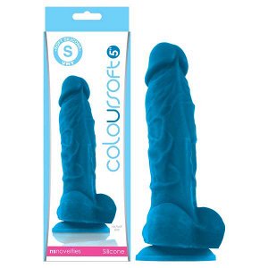 Фаллоимитатор на присоске Coloursoft Soft Dildo от NS Novelties, 17.8 см