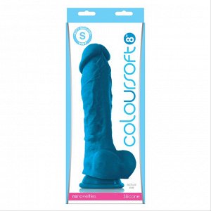 Фаллоимитатор на присоске Colour soft Soft Dildo от NS Novelties, 23.5 см