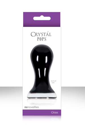 Анальный стимулятор Crystal Pops Large - NSN, 10 см