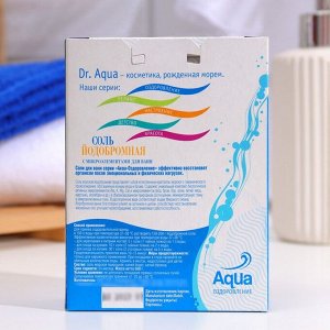 Соль морская для ванн Dr. Aqua, природная, йодобромная, 500 г