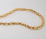 Бусины (рондели) металлические