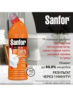SANFOR WC Гель для туалетной комнаты &quot;Super power&quot; 750 мл.