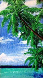 Полотенце пляжное