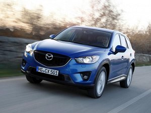 Ковры салонные Mazda CX-5 (кнопка бензобака на панели) (2012-2017) левый руль