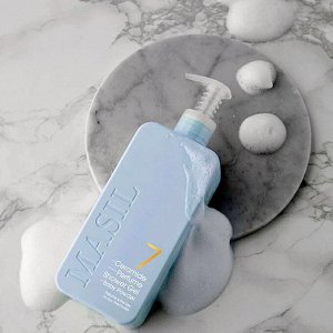 Masil 7 Ceramide Perfume Shower Gel Baby Powder Парфюмированный гель для душа с натуральным ароматом хлопка 300мл