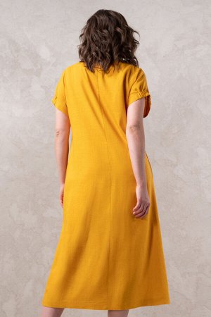 Платье Avanti 1496 горчичный