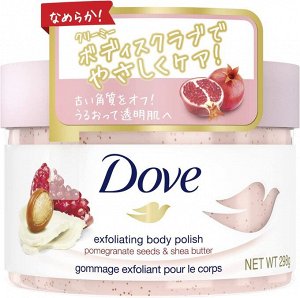 DOVE Creamy Scrub - популярный кремовый скраб с натуральными экстрактами