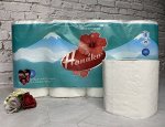 Туалетная бумага HANAKO 2-х слойная упаковка 8 рулонов