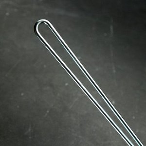 Венчик кондитерский для взбивания с металлической ручкой "Шар", 30 см
