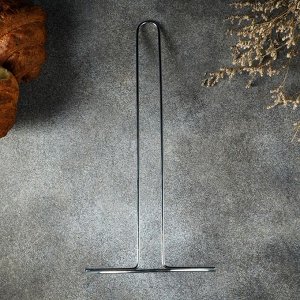Держатель для бумажных полотенец настольный Доляна, 13.5x13.5x28 см, хромированный