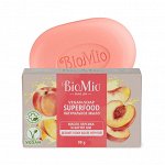 Мыло натуральное BioMio Bio-Soap Персик и Ши 90 гр.