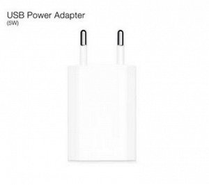 Сетевое Зарядное устройство iOS USB Power Adapter 5W