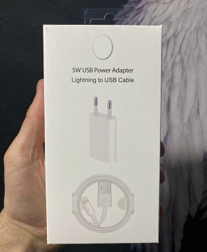 Сетевое Зарядное устройство iOS USB Power Adapter 5W