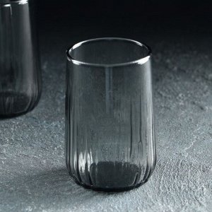 Набор стаканов стеклянных Nova, 135 мл, 6 шт, цвет серый