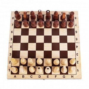 CHESS CRAFT Шахматы обиходные парафинированные с доской 290*145*38 Хит!