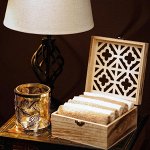 АКЦИЯ   Подарочное полотенце Arya 30X30 6 Пр. Case Natural Экрю, Коричневый