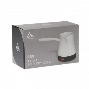 Турка электрическая Luazon LTE-601, 250 мл, 600 Вт, коричневая
