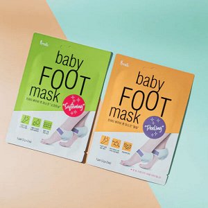 Смягчающая маска для пяток Prreti Baby Foot Mask (Softening) 1 пара