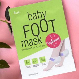 Смягчающая маска для пяток Prreti Baby Foot Mask (Softening) 1 пара