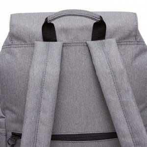 GRIZZLY Рюкзак мужской городской легкий, для мальчика, вместительный, серый