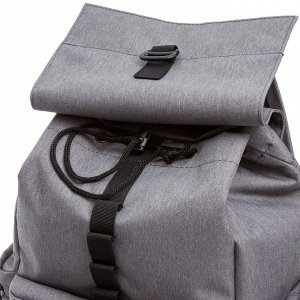 Рюкзак мужской городской легкий, для мальчика, вместительный, серый